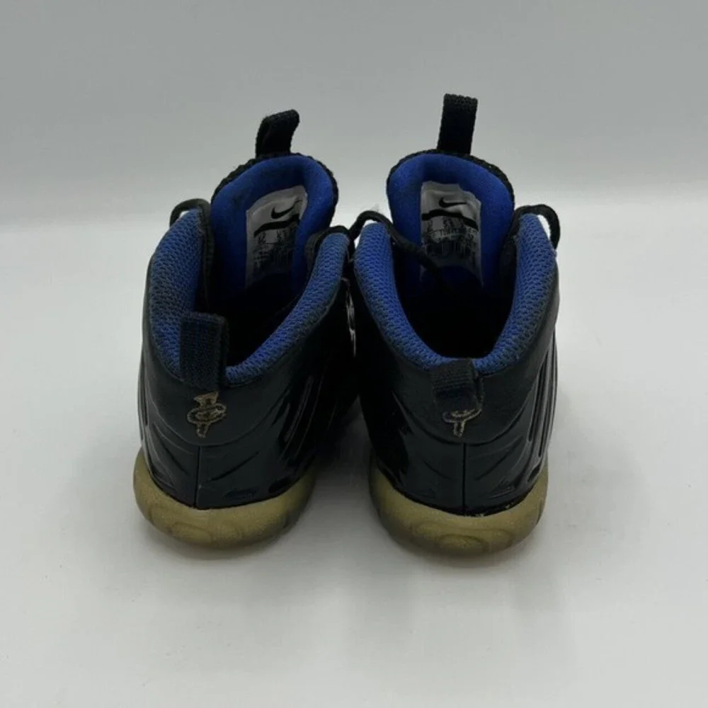 Nike Lil Posite Pro One Penny Black Blue Space Jam 723947-006 Size 6C Toddler‎